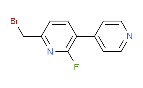 AM78880 | 1227573-10-5 | 2-Bromomethyl-6-fluoro-5-(pyridin-4-yl)pyridine