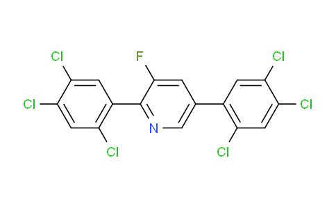 AM78904 | 1261858-88-1 | 2,5-Bis(2,4,5-trichlorophenyl)-3-fluoropyridine