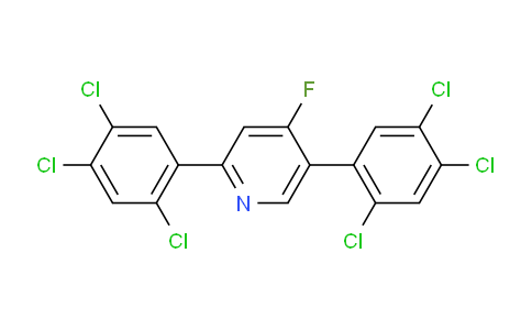 AM78905 | 1261612-33-2 | 2,5-Bis(2,4,5-trichlorophenyl)-4-fluoropyridine