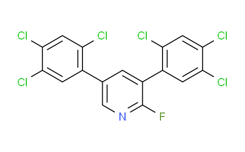 AM78908 | 1261664-84-9 | 3,5-Bis(2,4,5-trichlorophenyl)-2-fluoropyridine
