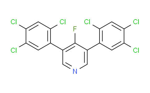 AM78909 | 1261681-67-7 | 3,5-Bis(2,4,5-trichlorophenyl)-4-fluoropyridine