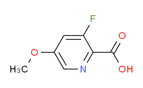 AM78917 | 1227511-52-5 | 3-Fluoro-5-methoxypicolinic acid