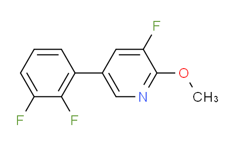 5-(2,3-Difluorophenyl)-3-fluoro-2-methoxypyridine