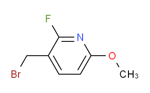 3-Bromomethyl-2-fluoro-6-methoxypyridine