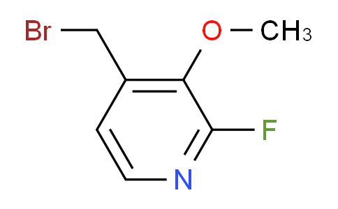4-Bromomethyl-2-fluoro-3-methoxypyridine