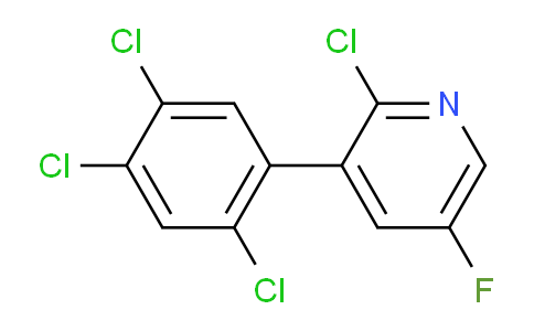 AM79111 | 1261614-50-9 | 2-Chloro-5-fluoro-3-(2,4,5-trichlorophenyl)pyridine