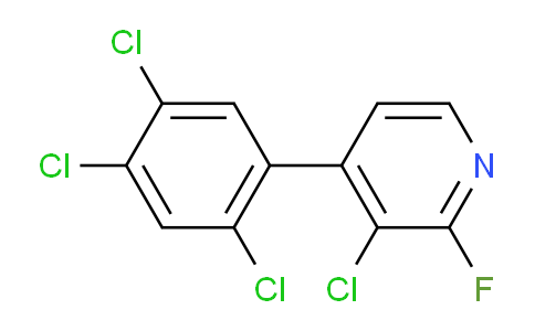 AM79112 | 1261672-74-5 | 3-Chloro-2-fluoro-4-(2,4,5-trichlorophenyl)pyridine