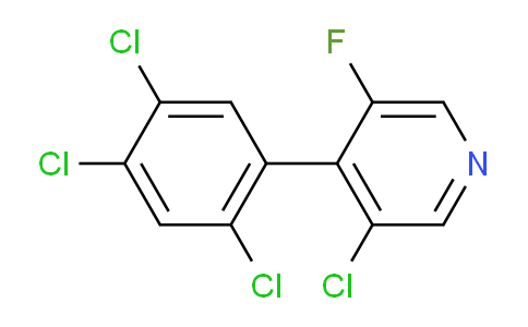 AM79115 | 1261672-80-3 | 3-Chloro-5-fluoro-4-(2,4,5-trichlorophenyl)pyridine
