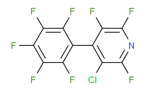 3-Chloro-4-(perfluorophenyl)-2,5,6-trifluoropyridine