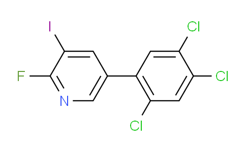 AM79145 | 1261814-25-8 | 2-Fluoro-3-iodo-5-(2,4,5-trichlorophenyl)pyridine