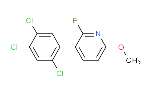 AM79168 | 1261814-30-5 | 2-Fluoro-6-methoxy-3-(2,4,5-trichlorophenyl)pyridine