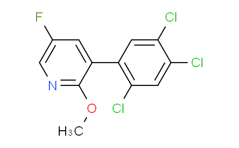 AM79174 | 1261681-29-1 | 5-Fluoro-2-methoxy-3-(2,4,5-trichlorophenyl)pyridine