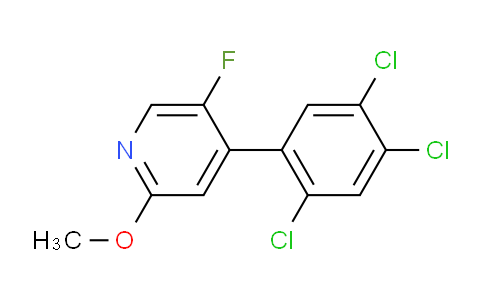 AM79175 | 1261512-12-2 | 5-Fluoro-2-methoxy-4-(2,4,5-trichlorophenyl)pyridine