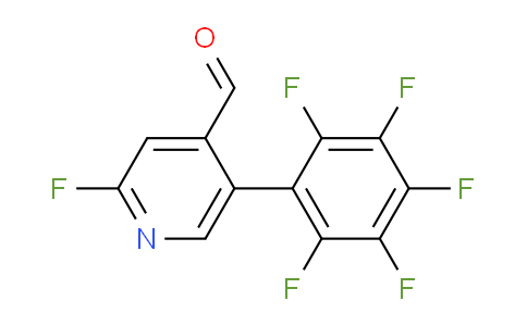AM79181 | 1261815-15-9 | 2-Fluoro-5-(perfluorophenyl)isonicotinaldehyde