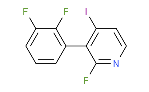 3-(2,3-Difluorophenyl)-2-fluoro-4-iodopyridine