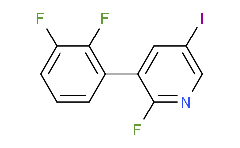 3-(2,3-Difluorophenyl)-2-fluoro-5-iodopyridine