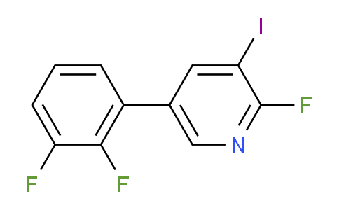 5-(2,3-Difluorophenyl)-2-fluoro-3-iodopyridine