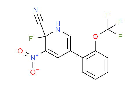 AM79235 | 1261521-47-4 | 2-Fluoro-2-Cyano-3-nitro-5-(2-(trifluoromethoxy)phenyl)pyridine