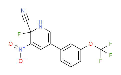 AM79236 | 1261857-94-6 | 2-Fluoro-2-Cyano-3-nitro-5-(3-(trifluoromethoxy)phenyl)pyridine