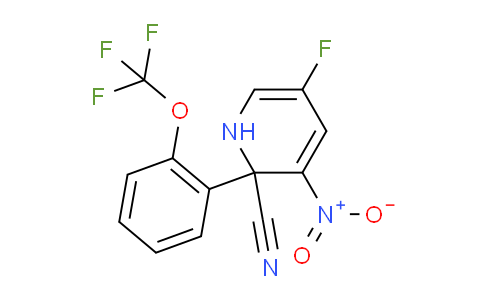 AM79238 | 1261728-75-9 | 5-Fluoro-2-Cyano-3-nitro-2-(2-(trifluoromethoxy)phenyl)pyridine