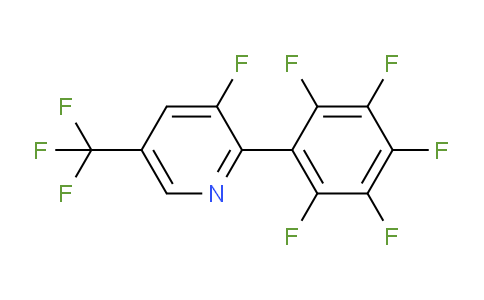 3-Fluoro-2-(perfluorophenyl)-5-(trifluoromethyl)pyridine
