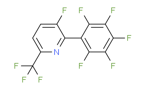 3-Fluoro-2-(perfluorophenyl)-6-(trifluoromethyl)pyridine