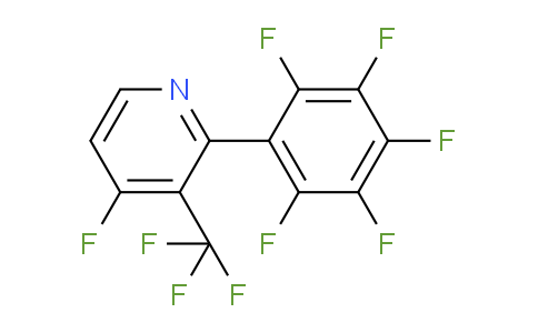 4-Fluoro-2-(perfluorophenyl)-3-(trifluoromethyl)pyridine