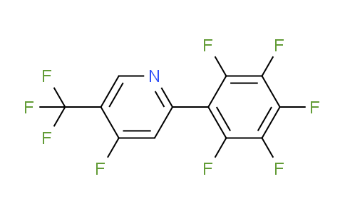 4-Fluoro-2-(perfluorophenyl)-5-(trifluoromethyl)pyridine