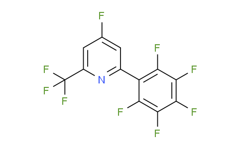 4-Fluoro-2-(perfluorophenyl)-6-(trifluoromethyl)pyridine