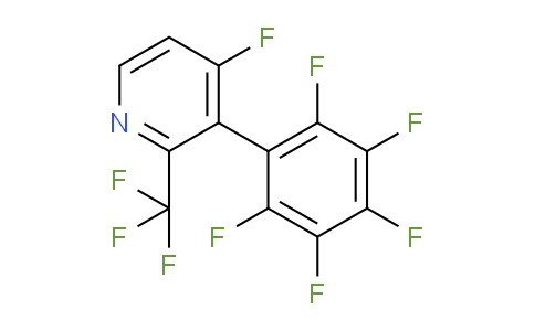 4-Fluoro-3-(perfluorophenyl)-2-(trifluoromethyl)pyridine