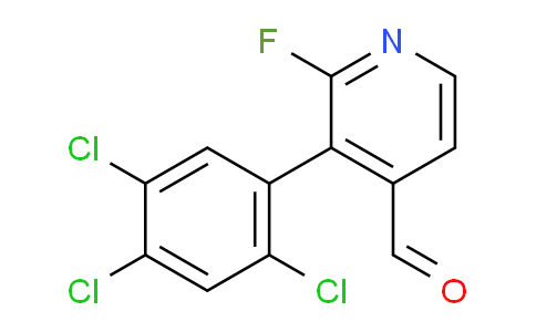AM79276 | 1261667-71-3 | 2-Fluoro-3-(2,4,5-trichlorophenyl)isonicotinaldehyde