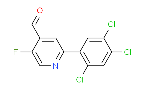 AM79281 | 1261873-21-5 | 5-Fluoro-2-(2,4,5-trichlorophenyl)isonicotinaldehyde
