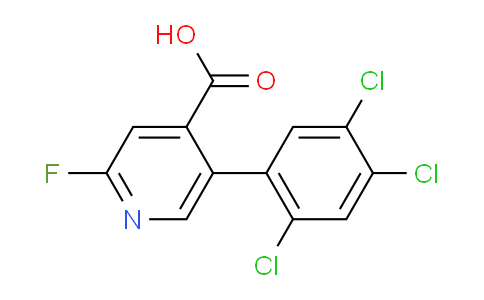 AM79283 | 1261471-17-3 | 2-Fluoro-5-(2,4,5-trichlorophenyl)isonicotinic acid