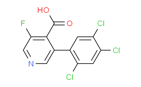 AM79286 | 1261809-96-4 | 3-Fluoro-5-(2,4,5-trichlorophenyl)isonicotinic acid