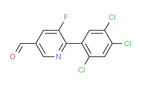 AM79291 | 1261810-01-8 | 5-Fluoro-6-(2,4,5-trichlorophenyl)nicotinaldehyde
