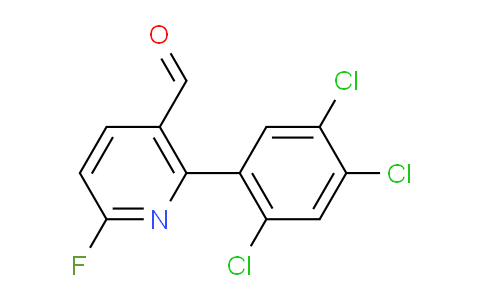 AM79292 | 1261758-88-6 | 6-Fluoro-2-(2,4,5-trichlorophenyl)nicotinaldehyde