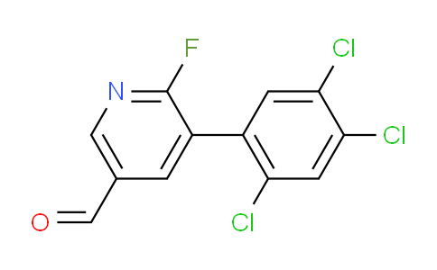 AM79293 | 1261513-34-1 | 6-Fluoro-5-(2,4,5-trichlorophenyl)nicotinaldehyde