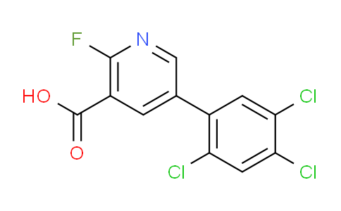 AM79294 | 1261810-04-1 | 2-Fluoro-5-(2,4,5-trichlorophenyl)nicotinic acid