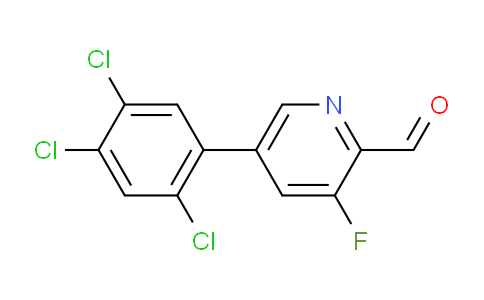 AM79300 | 1261810-10-9 | 3-Fluoro-5-(2,4,5-trichlorophenyl)picolinaldehyde