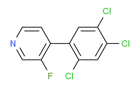 AM79318 | 1261791-17-6 | 3-Fluoro-4-(2,4,5-trichlorophenyl)pyridine