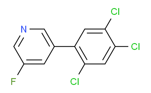AM79319 | 1261873-23-7 | 3-Fluoro-5-(2,4,5-trichlorophenyl)pyridine