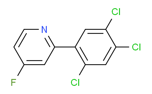 AM79320 | 1261471-28-6 | 4-Fluoro-2-(2,4,5-trichlorophenyl)pyridine
