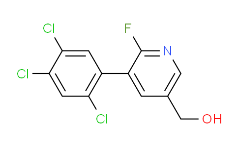 AM79324 | 1261665-26-2 | 2-Fluoro-3-(2,4,5-trichlorophenyl)pyridine-5-methanol
