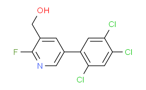 AM79326 | 1261873-49-7 | 2-Fluoro-5-(2,4,5-trichlorophenyl)pyridine-3-methanol