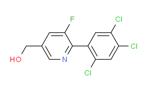AM79331 | 1261791-23-4 | 3-Fluoro-2-(2,4,5-trichlorophenyl)pyridine-5-methanol