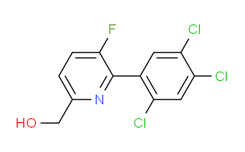 AM79332 | 1261676-48-5 | 3-Fluoro-2-(2,4,5-trichlorophenyl)pyridine-6-methanol