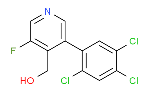 AM79334 | 1261686-10-5 | 3-Fluoro-5-(2,4,5-trichlorophenyl)pyridine-4-methanol