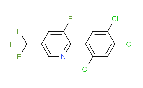 AM79348 | 1261676-52-1 | 3-Fluoro-2-(2,4,5-trichlorophenyl)-5-(trifluoromethyl)pyridine