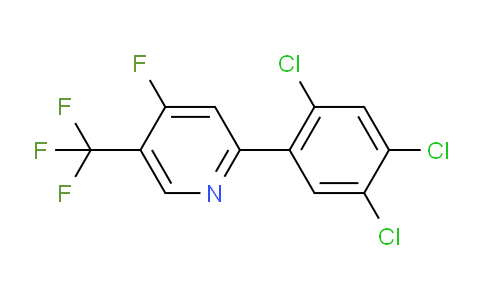 AM79352 | 1261552-02-6 | 4-Fluoro-2-(2,4,5-trichlorophenyl)-5-(trifluoromethyl)pyridine