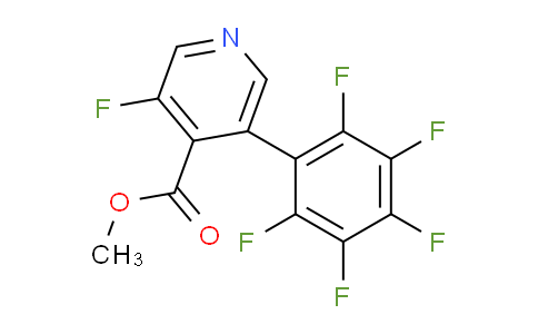 AM79360 | 1261817-74-6 | Methyl 3-fluoro-5-(perfluorophenyl)isonicotinate